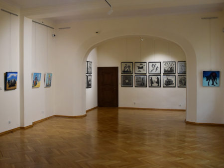 view at the exhibition