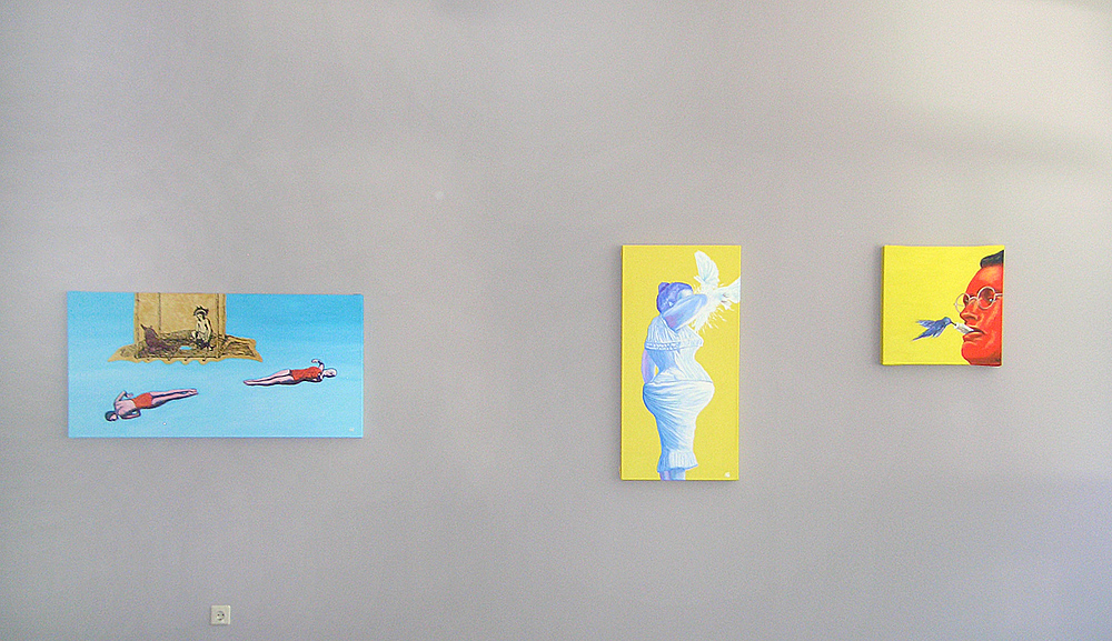 Bilder aus der Ausstellung heim+welt