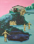 Evening at the Border - fine art made by Juergen Hoeritzsch, Germany