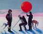 Arctic Team - Malerei von Juergen Hoeritzsch, Chemnitz, Sachsen, Deutschland