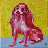 Little Red Rex - Malerei von Juergen Hoeritzsch, Chemnitz, Sachsen, Deutschland
